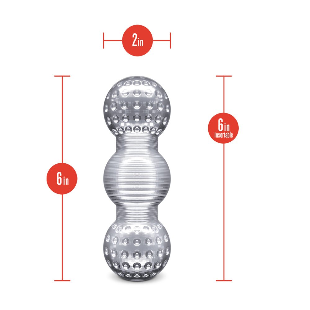 RIZE! Feelz Multi-Chambered Stroker Clear - Image 9
