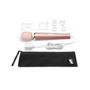 Le Wand Plug-In Vibrating Massager Rose Gold - Image 6