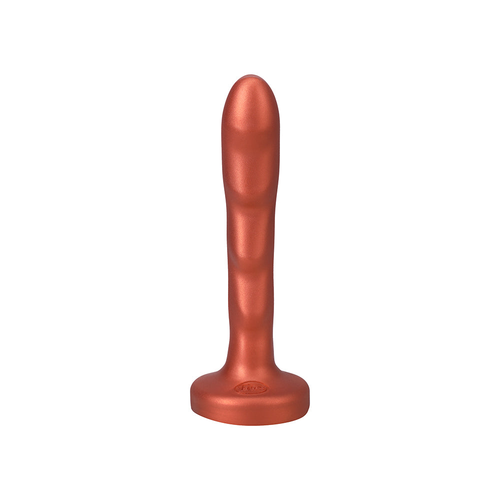 Tantus Charmer 8 in. G-Spot Dildo Firm Copper - Image 3