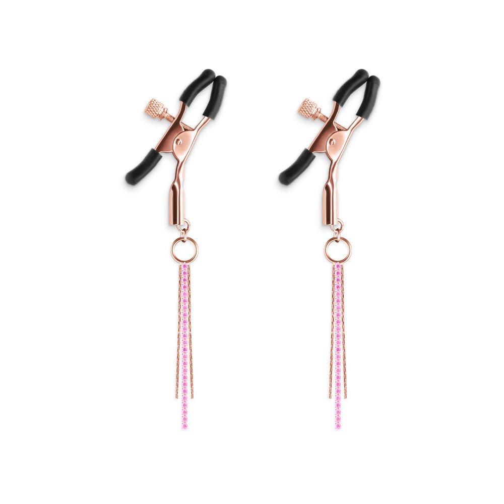 Bound Nipple Clamps D3 Rose Gold - Image 2