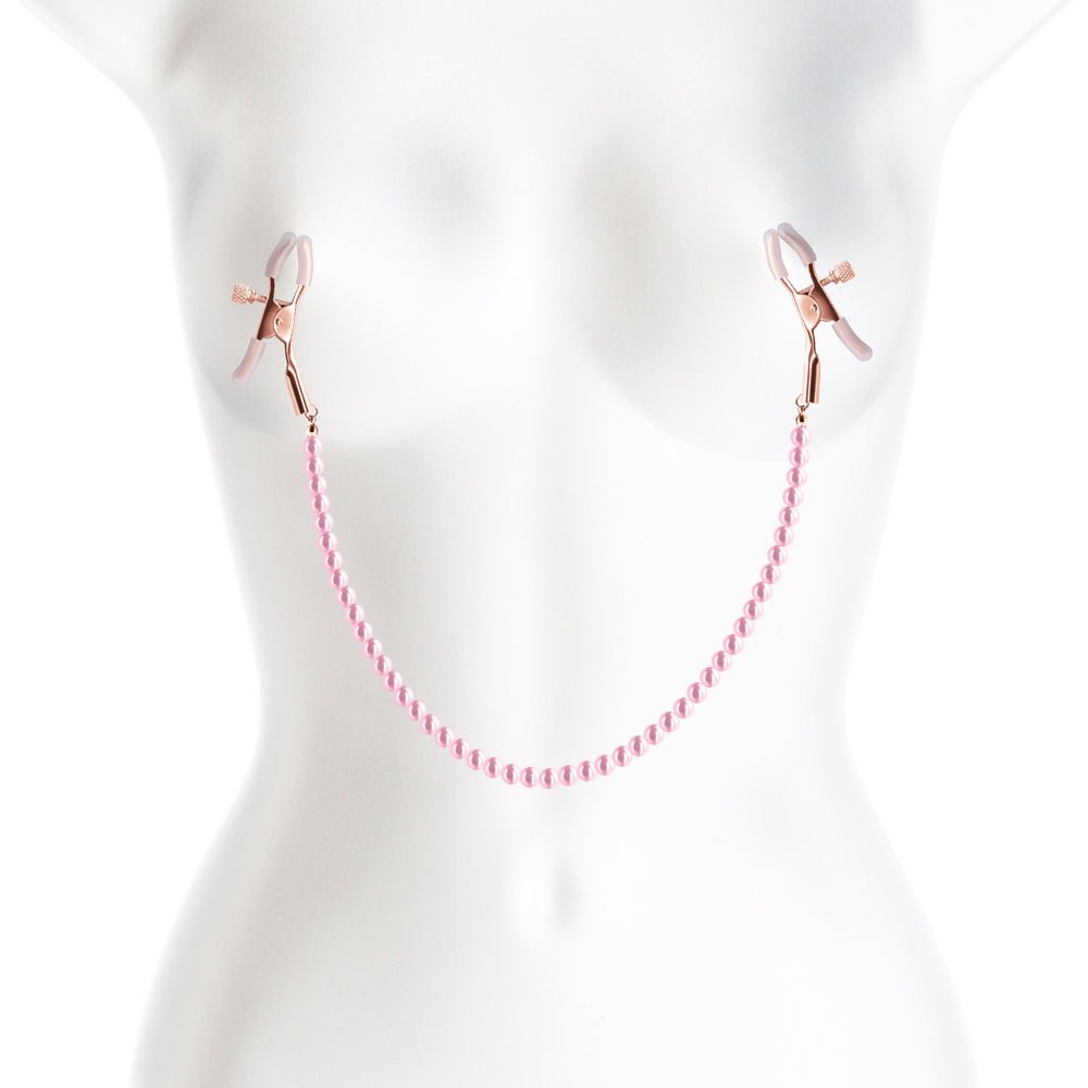 Bound Nipple Clamps DC1 Pink - Image 3