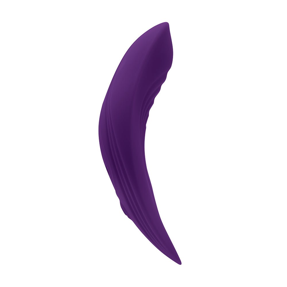 Playboy Our Little Secret Rechargeable Remote Controlled Silicone Underwear Vibrator Acai - Image 6