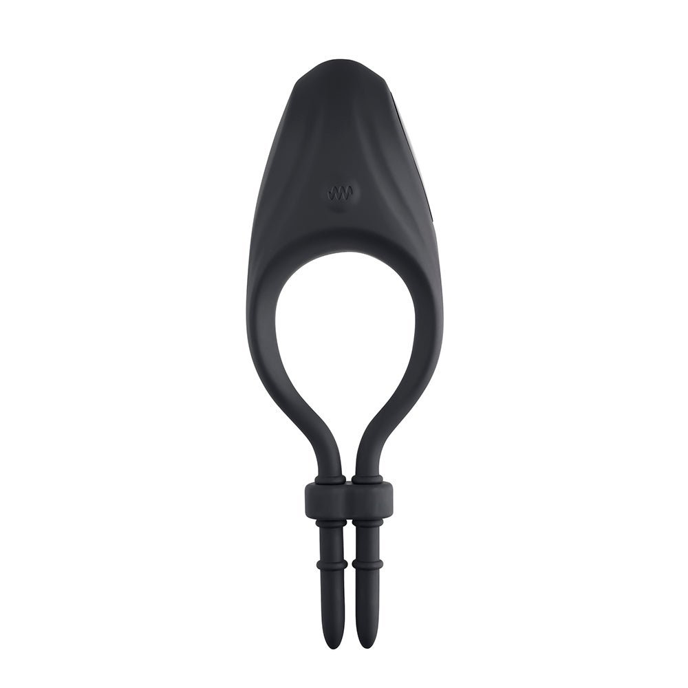 Zero Tolerance Perfect Fit Rechargeable Vibrating Silicone Lasso Cockring Black - Image 2