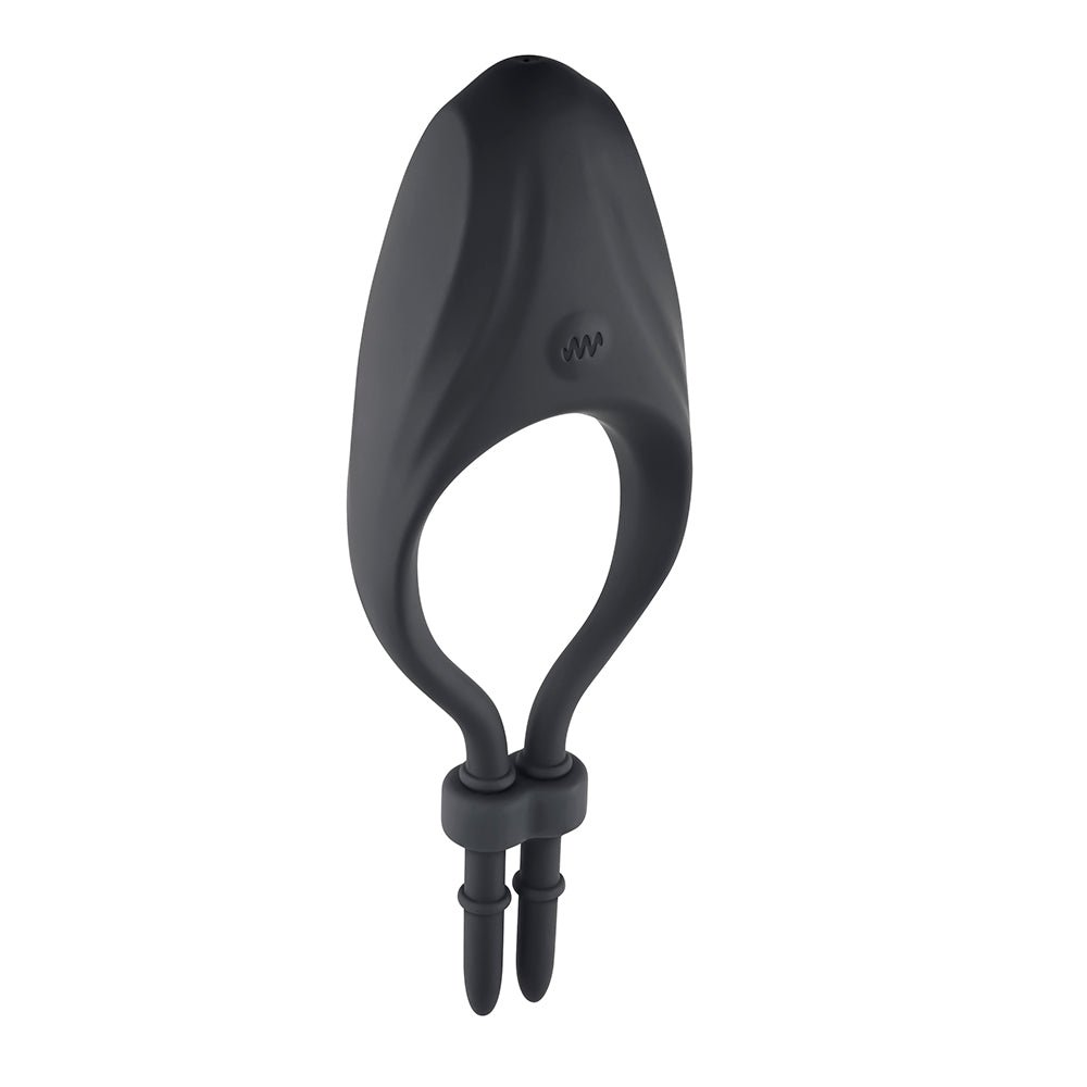 Zero Tolerance Perfect Fit Rechargeable Vibrating Silicone Lasso Cockring Black - Image 4