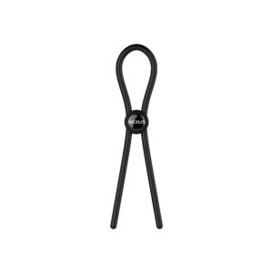 Alternative view of Nexus Forge Adjustable Silicone Lasso Cockring Black
