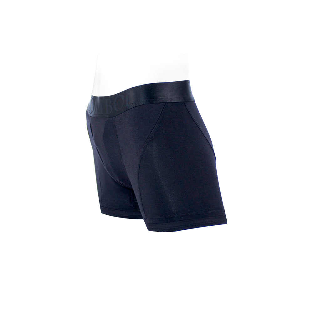 SpareParts Tomboii Rayon Boxer Briefs Harness Black Size XS - Image 2
