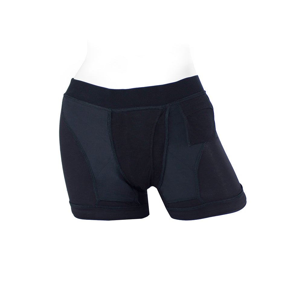 SpareParts Tomboii Rayon Boxer Briefs Harness Black Size XS - Image 5