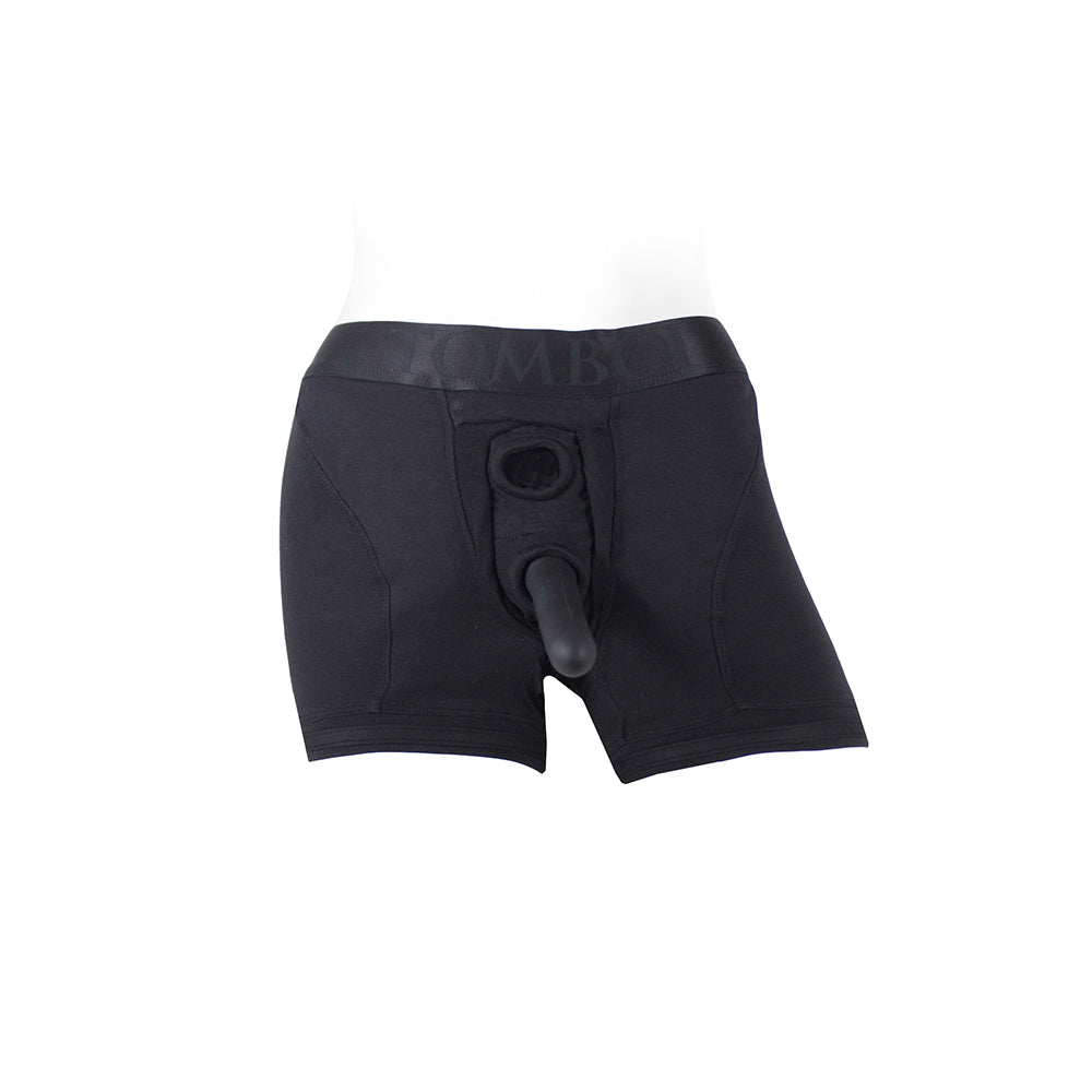 SpareParts Tomboii Rayon Boxer Briefs Harness Black Size S - Image 9