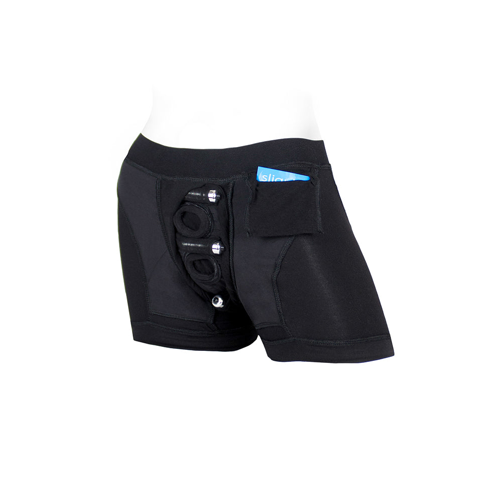 SpareParts Tomboii Rayon Boxer Briefs Harness Black Size 4XL - Image 7
