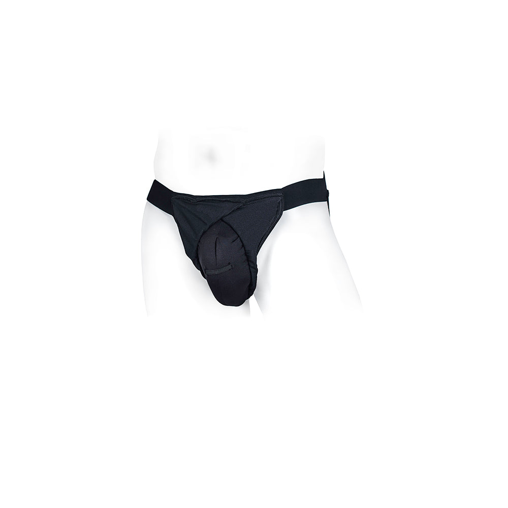SpareParts Pete Freestyle Nylon Packing Jock Black Size S - Image 5