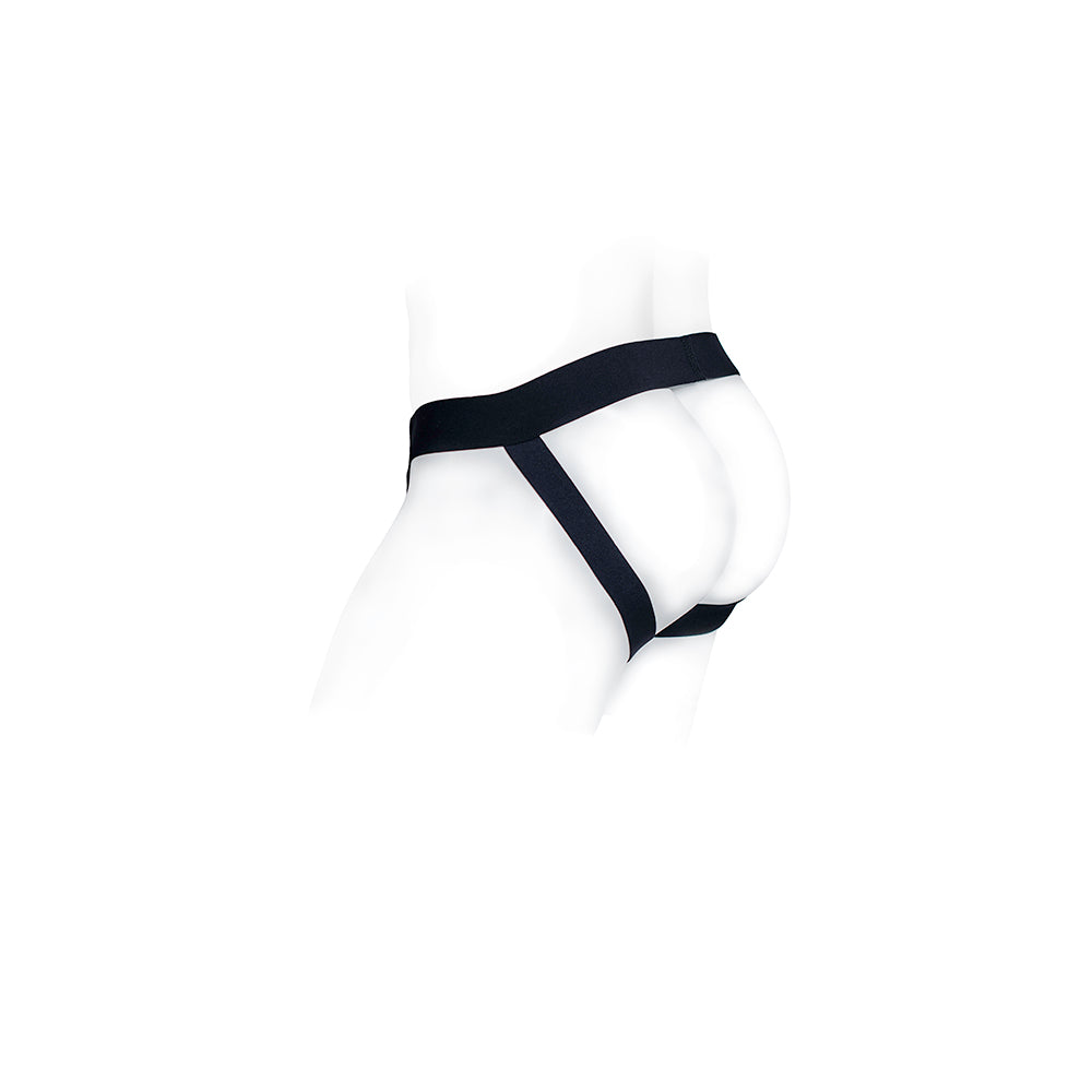 SpareParts Pete Freestyle Nylon Packing Jock Black Size L - Image 3