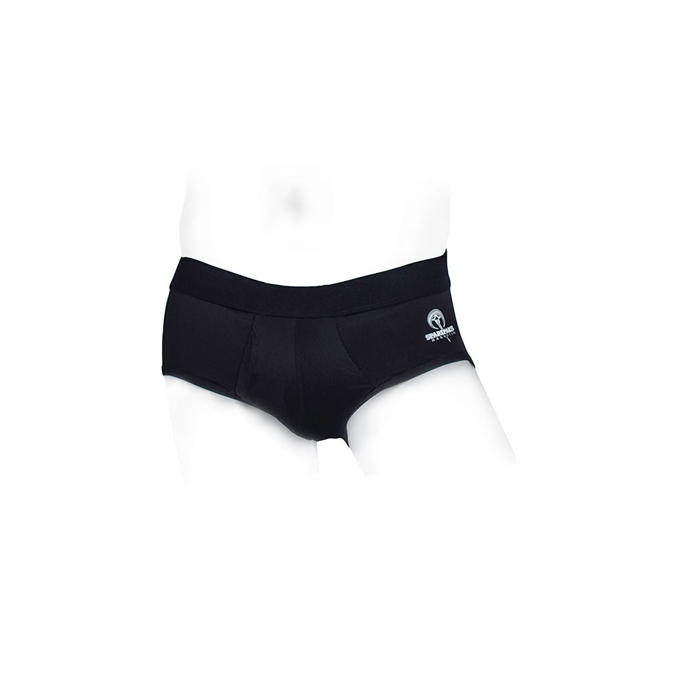 SpareParts Pete Briefs Nylon Packing Underwear Black Size 3XL - Image 2