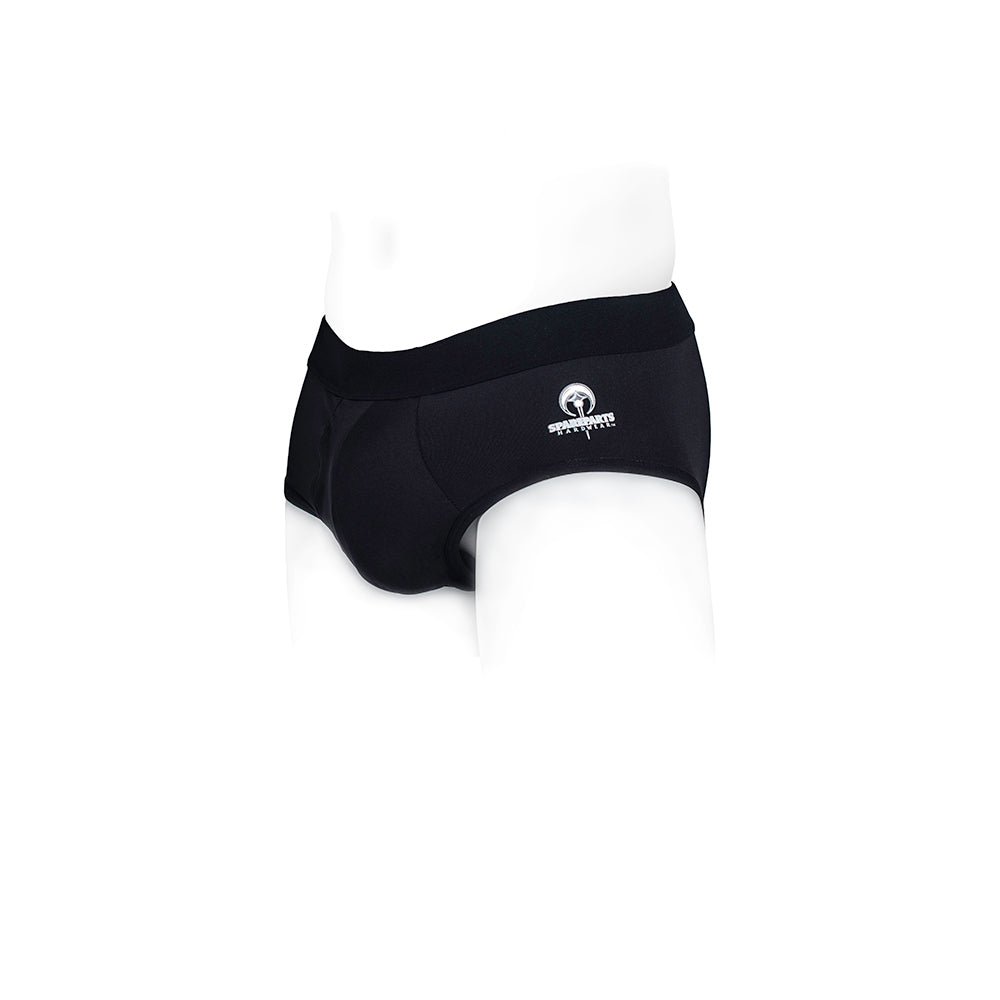 SpareParts Pete Briefs Nylon Packing Underwear Black Size 3XL - Image 4