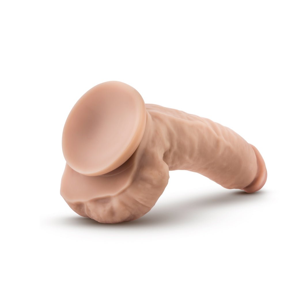 Dr. Skin Mr. Mayor Realistic 9 in. Dildo with Balls Beige - Image 6