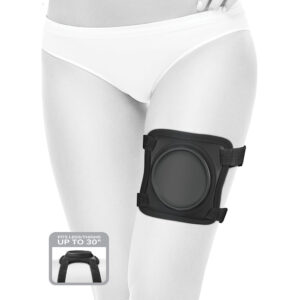 Alternative view of Body Dock Lap Strap Silicone Strap-On Thigh Harness