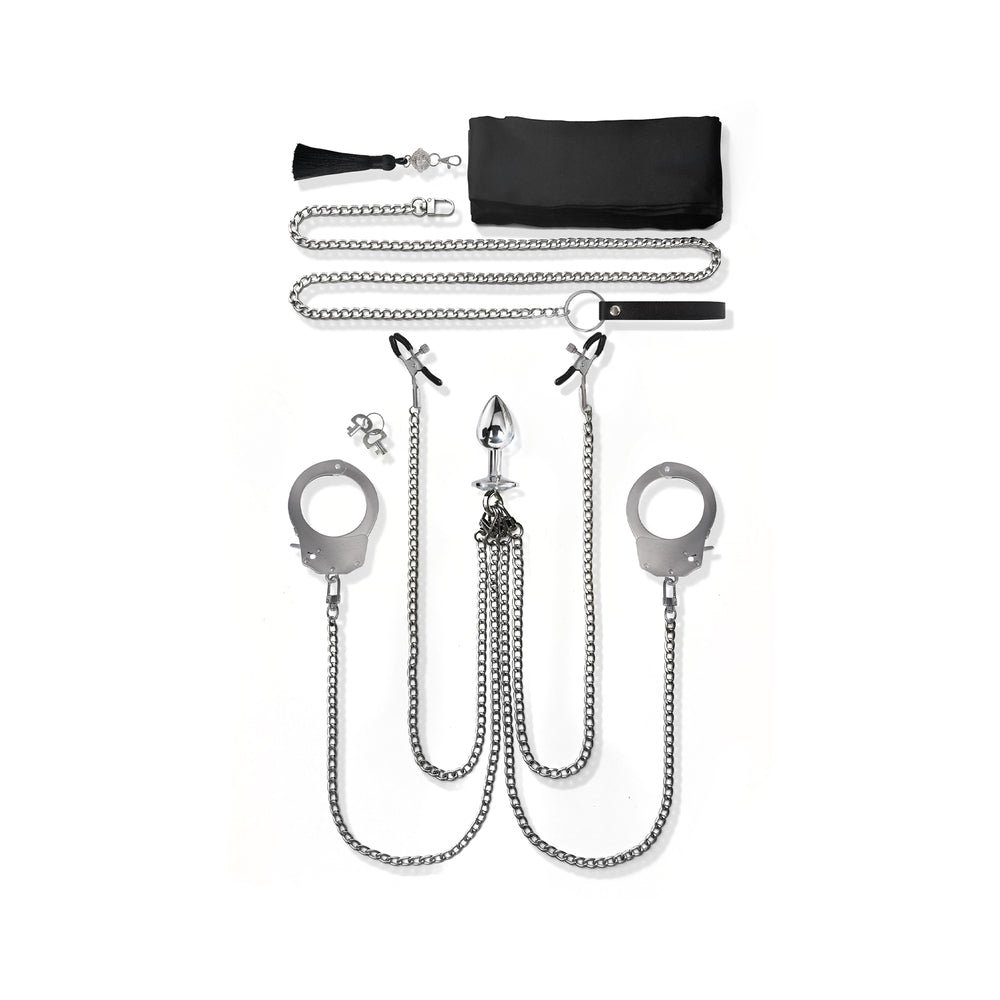 Nixie Metal Bondage 8-Piece Kit Silver - Image 2