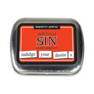 Magnetic Poetry Little Box of Sin Word Magnets