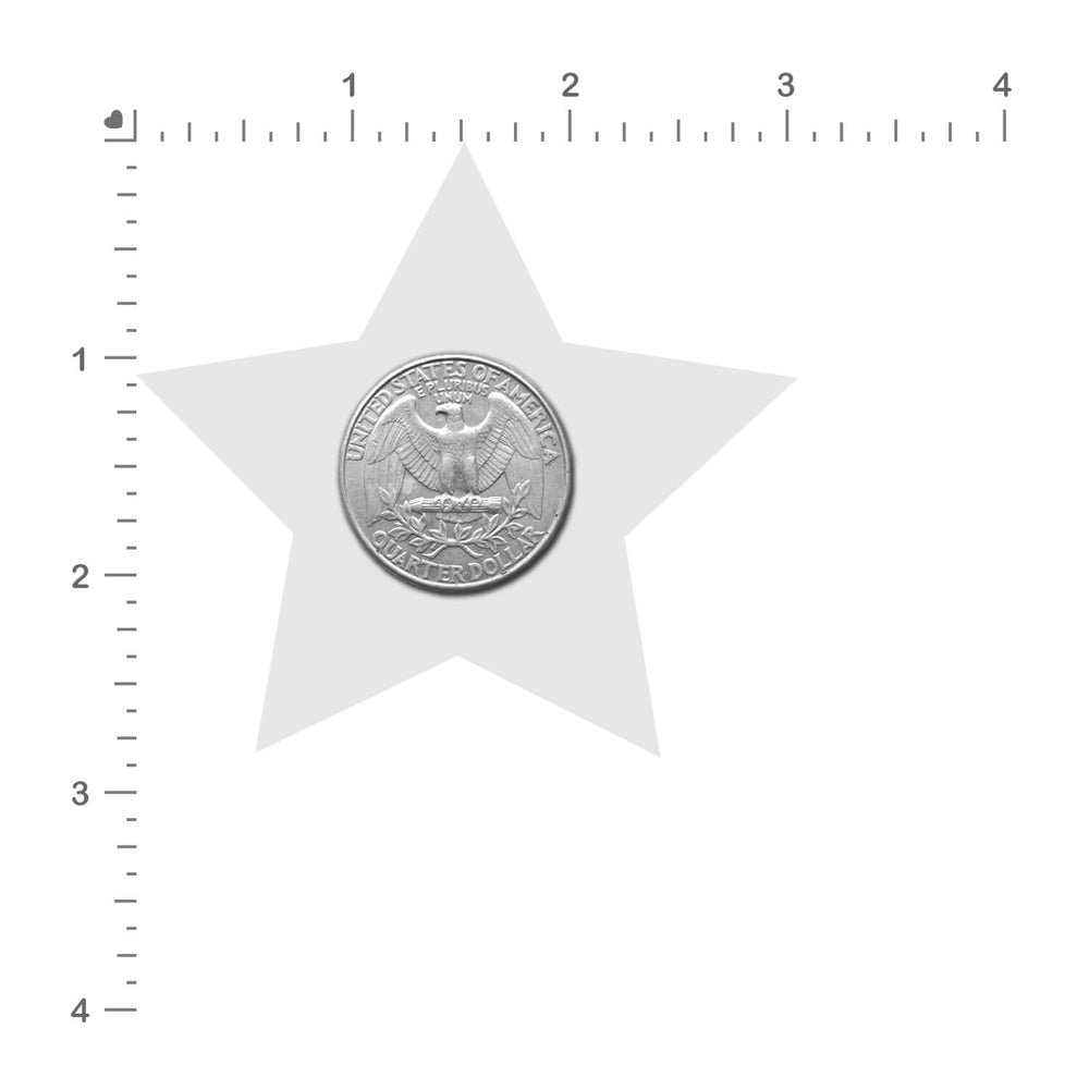Pastease Crystal Sparkling Star Pasties Silver - Image 3