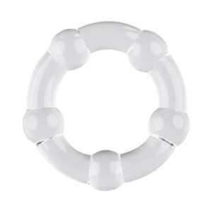 Alternative view of Selopa Erection Rings Cock Ring Set Clear
