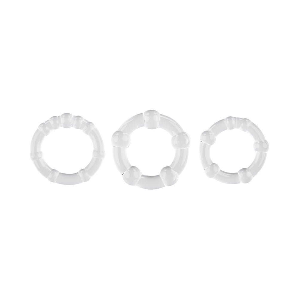 Selopa Erection Rings Cock Ring Set Clear - Image 5
