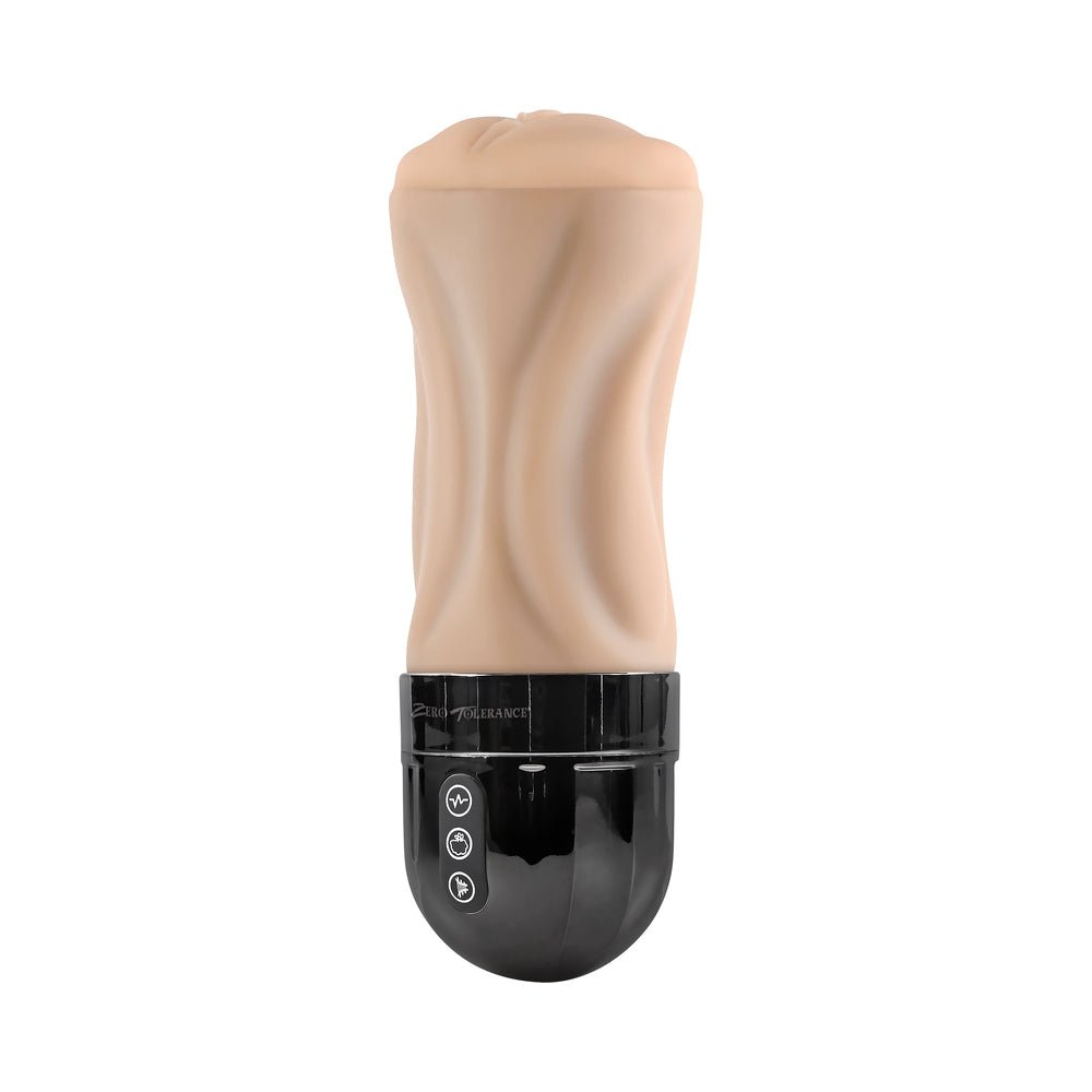 Zero Tolerance Tight Lipped Rechargeable Stroker with Suction Light - Image 3