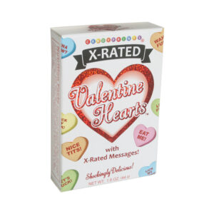 Alternative view of X-Rated Valentine Hearts Candy Boxes 6-Piece Display