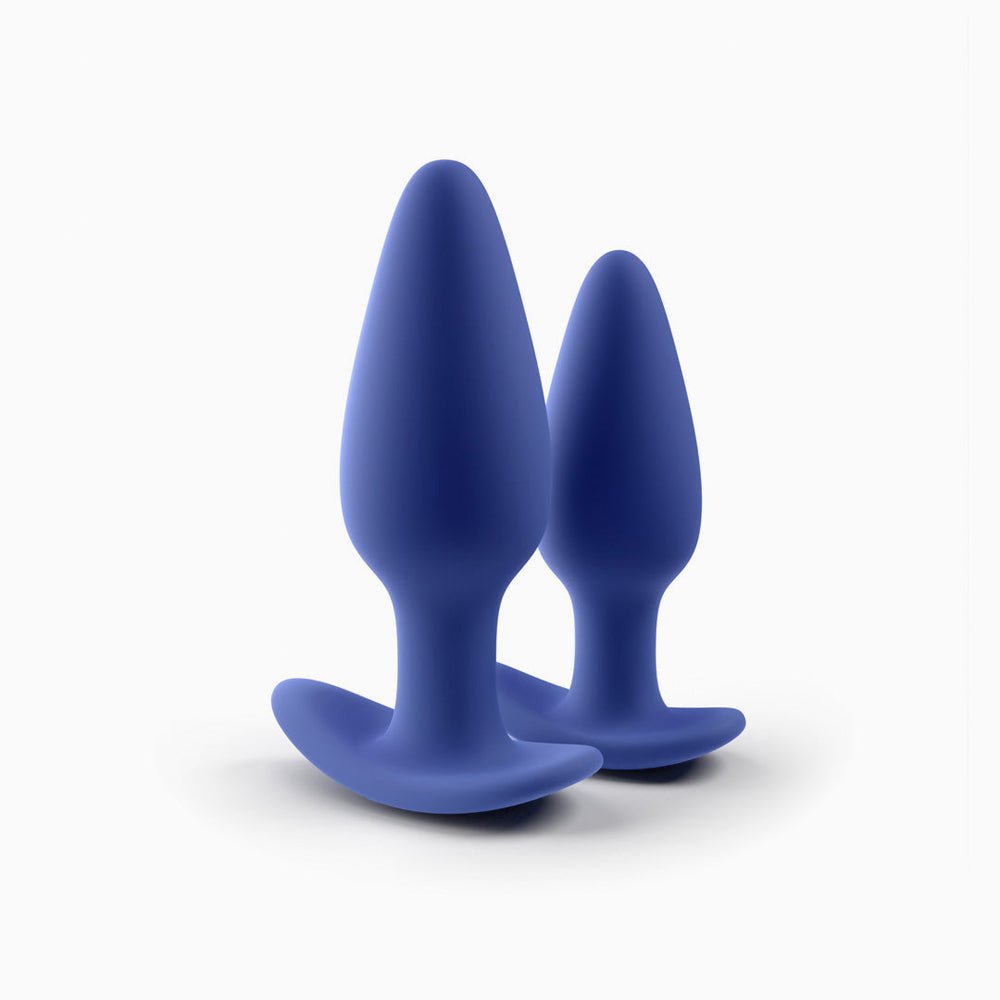 Biird Regii 2-Piece Anal Plug Set Blue - Image 3