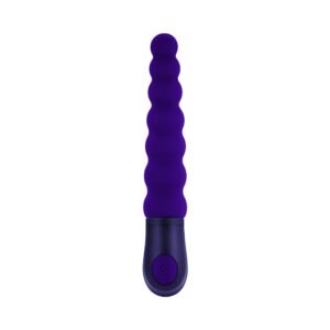 Alternative view of Selopa Beaded Beauty Silicone Vibrator Purple