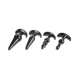 Selopa Intro To Plugs 4-Piece Anal Plug Set Black - Image 5