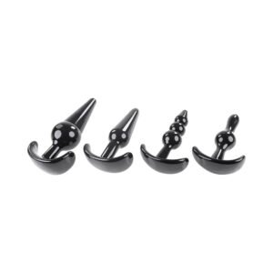 Selopa Intro To Plugs 4-Piece Anal Plug Set Black - Image 6