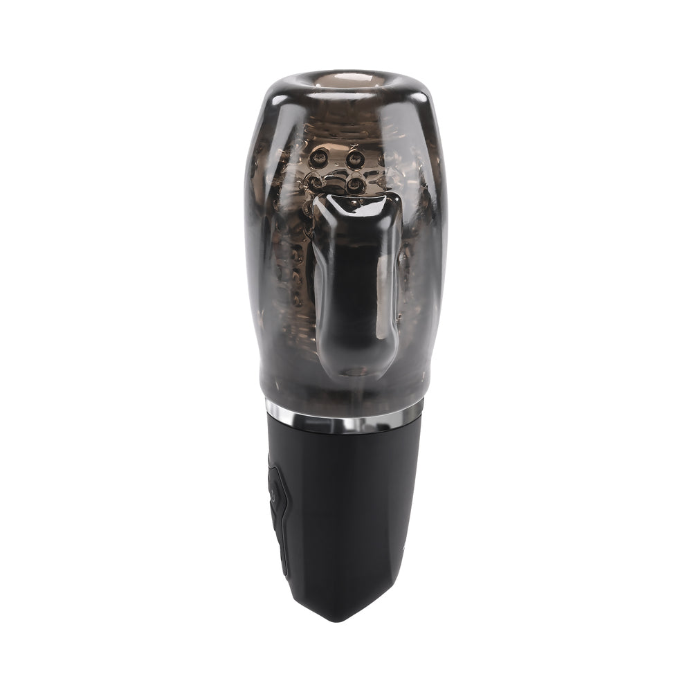 Zero Tolerance A Sucking Good Time Rechargeable Vibrating Stroker Black Smoke - Image 3