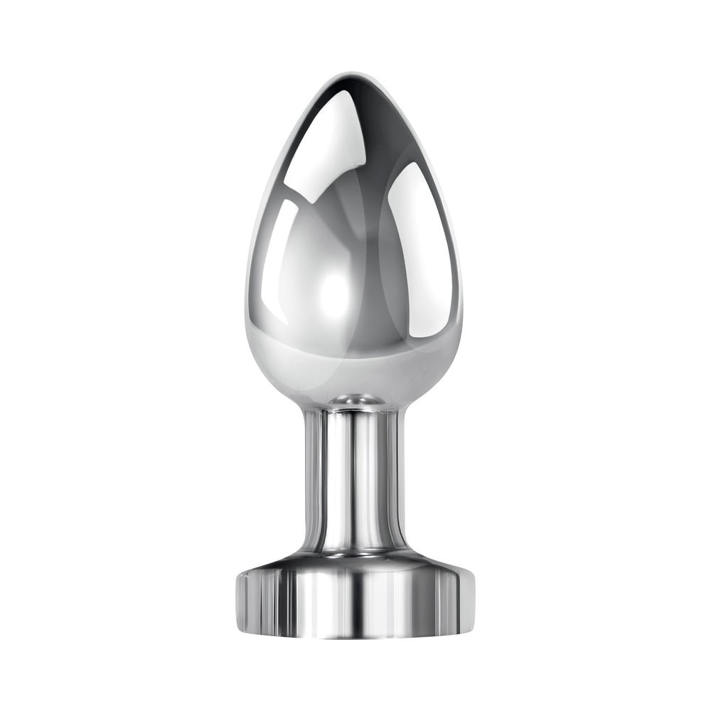 Gender X Rockin'' Metal Plug XL Rechargeable Vibrating Anal Plug Aluminum Silver - Image 2