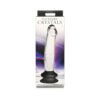 Pleasure Crystals 7.6 in. Glass Dildo with Silicone Base