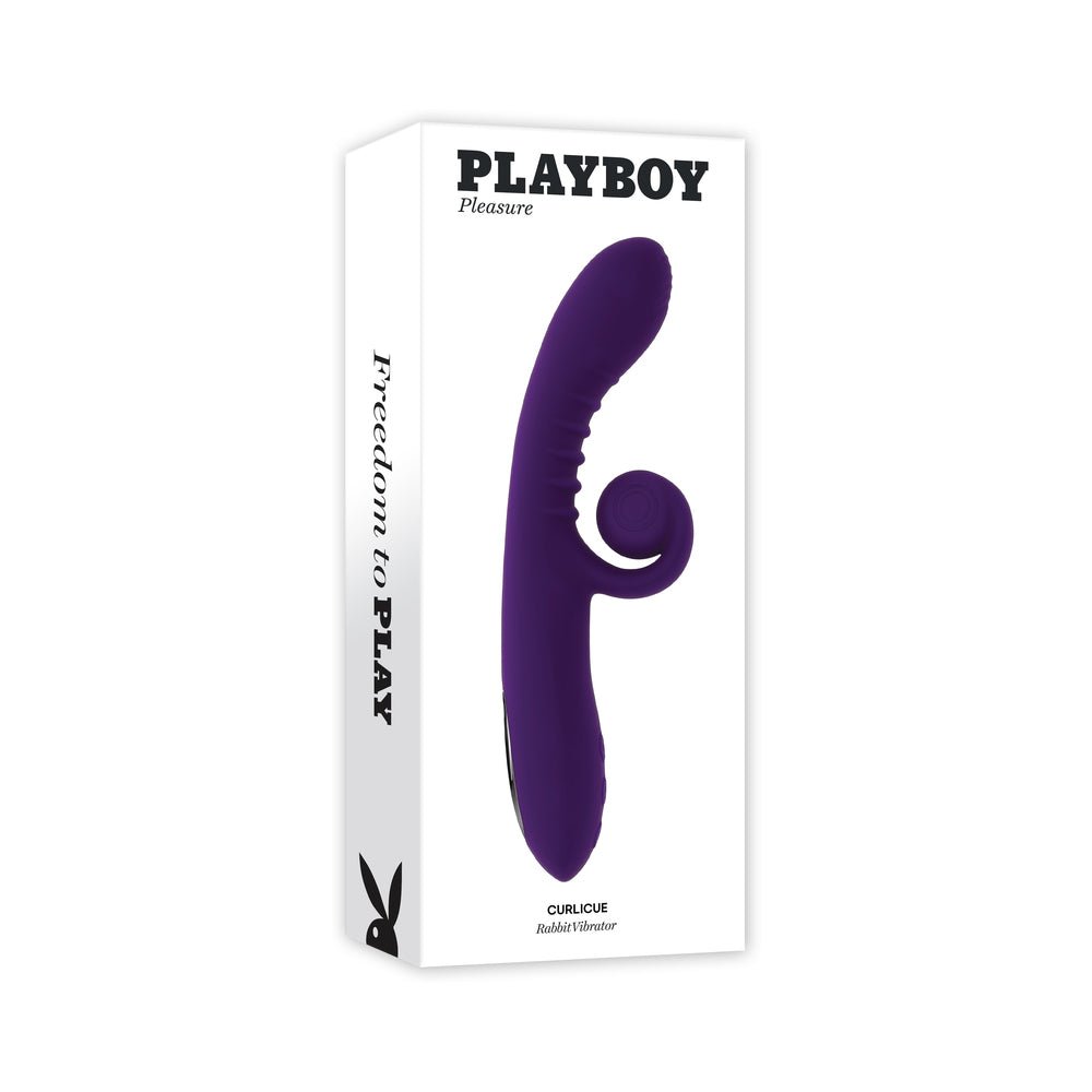 Pure Pleasure: The Playboy Curlicue Rechargeable Dual Stim Vibrator