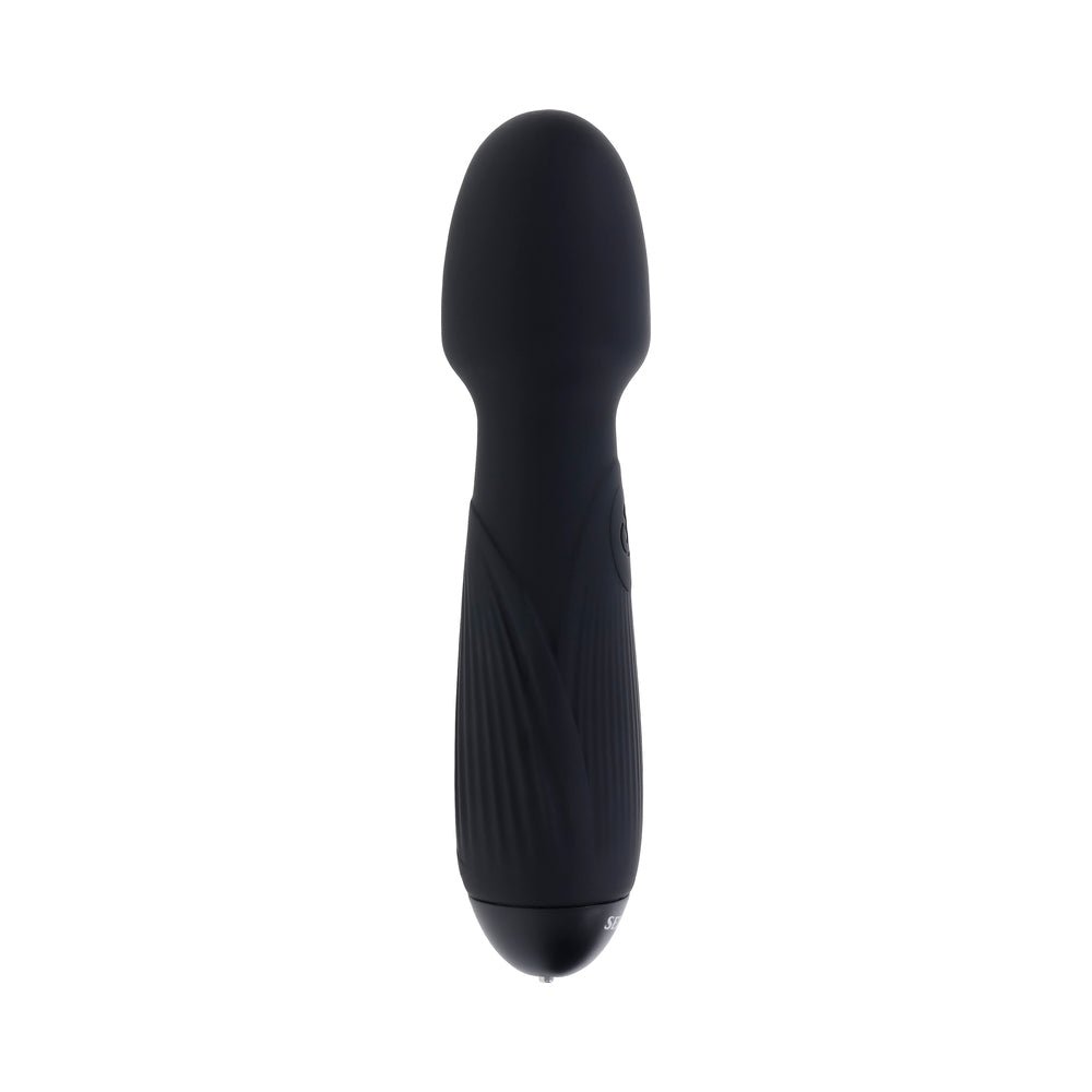 Selopa Power Trip Rechargeable Vibrating Wand Silicone Black - Image 2