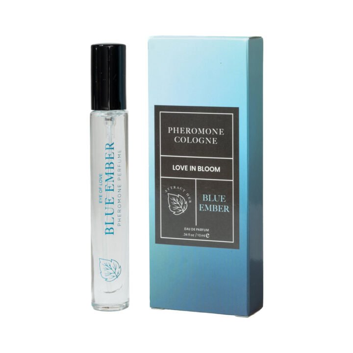 Eye of Love Bloom Attract Her Pheromone Parfum Blue Ember 0.34 oz.