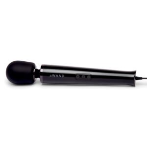 Le Wand Plug-In Vibrating Massager Black - Image 3