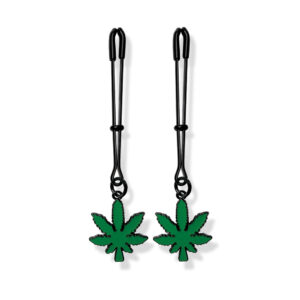 Alternative view of Stoner Vibes Chronic Collection Adjustable Tweezer Nipple Clamps