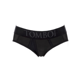 Alternative view of SpareParts Tomboi Cover Brief Style Underwear Harness Nylon Black/Black XL