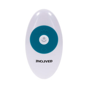 Evolved Tsunami Rechargeable Vibrating Dildo Silicone Teal - Image 9