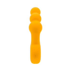 Gender X Bumble Rechargeable Silicone Vibrating Plug Yellow - Image 3
