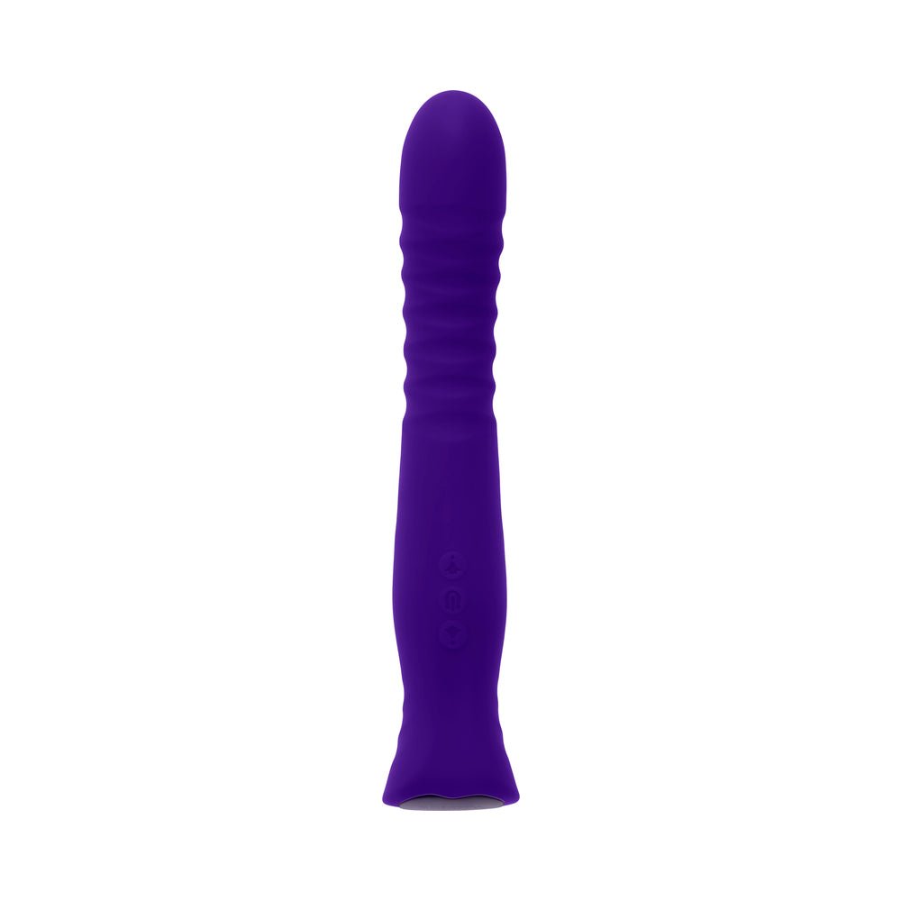 Selopa Trixxxie Rechargeable Vibrator Silicone Purple - Image 2