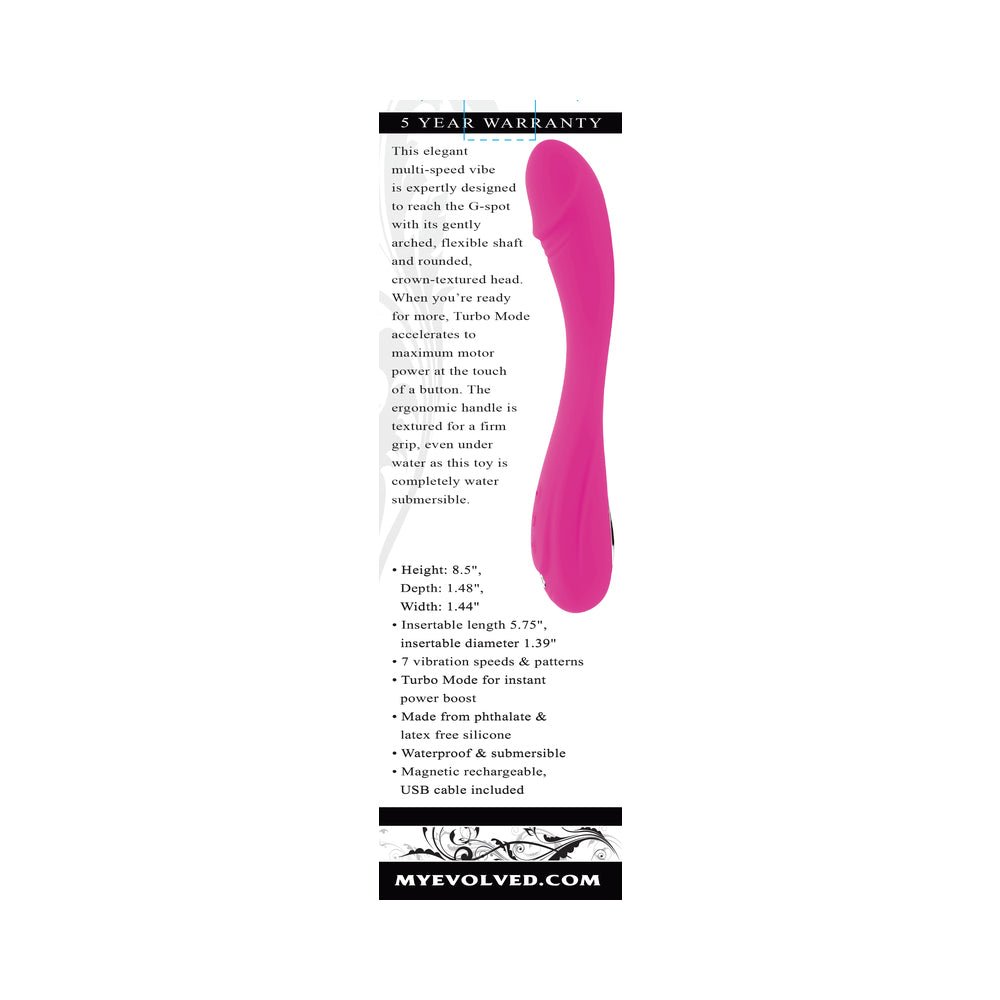 Evolved Sugar Rush Rechargeable Pink - Image 8