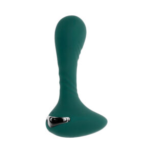 Alternative view of Gender X You Gotta Stick It Rechargeable Vibrating Anal Plug Silicone Teal