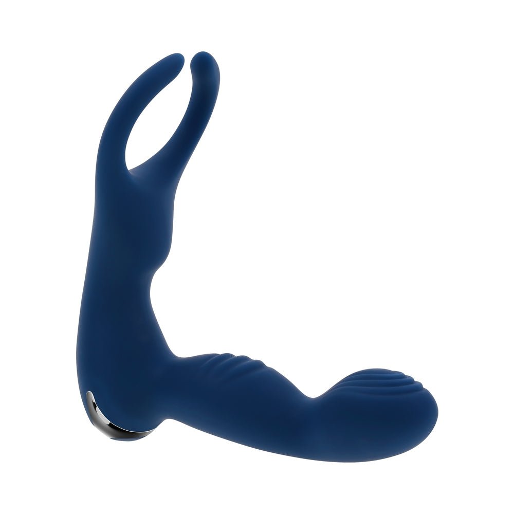 Zero Tolerance By All Means Rechargeable Prostate Vibrator with Remote Silicone Blue - Image 6