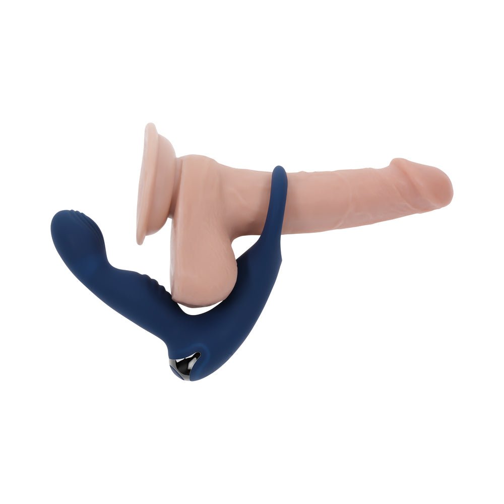 Zero Tolerance By All Means Rechargeable Prostate Vibrator with Remote Silicone Blue - Image 7