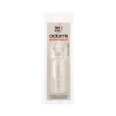 Adam & Eve Adam''s Extension 2 in. Penis Extender Clear