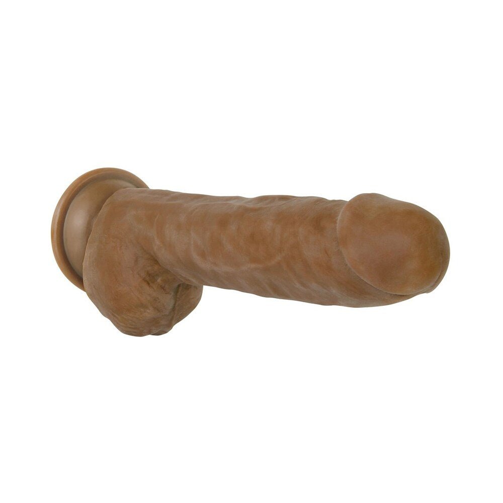 Adam & Eve Adam''s Colossal 12 in. Dildo Brown - Image 3