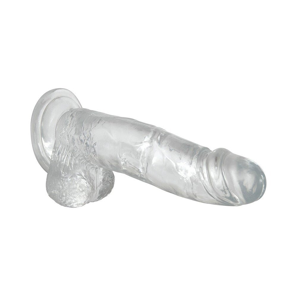Adam & Eve Crystal Clear 8 in. Dildo - Image 5