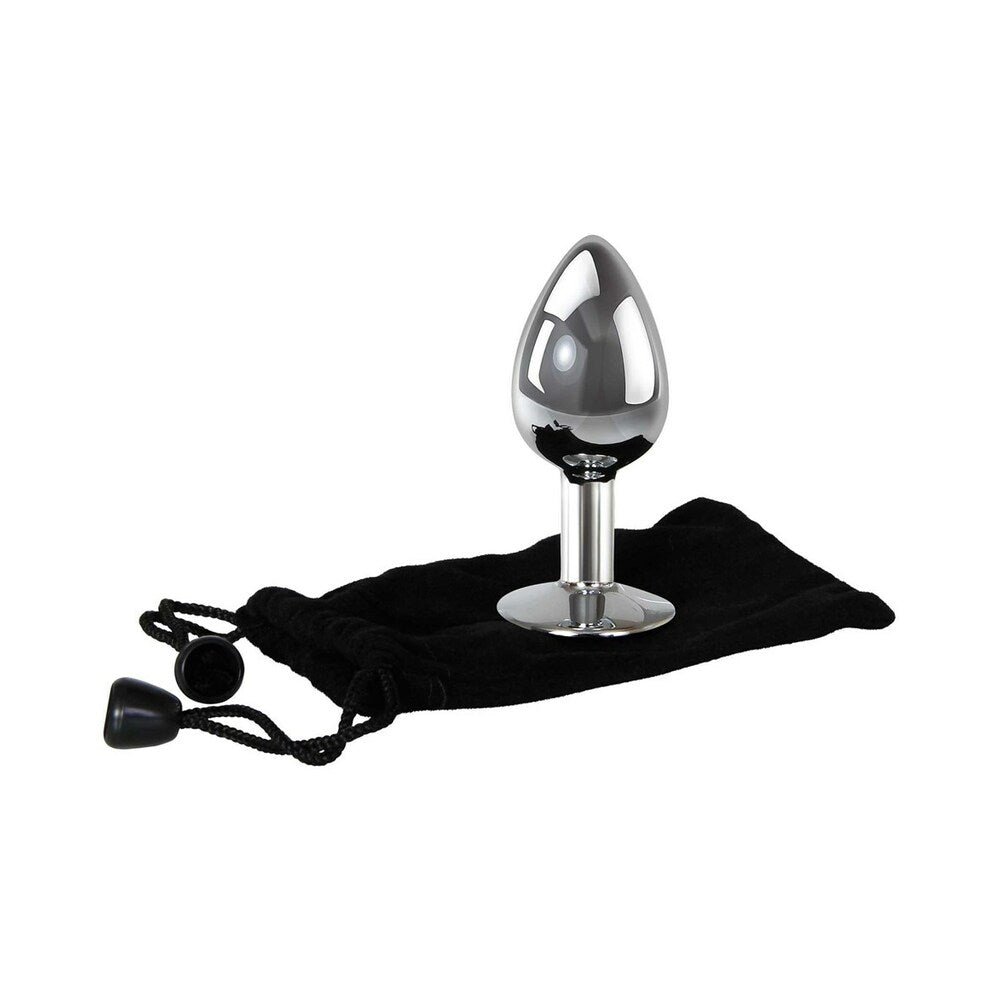 Adam & Eve Clear Gem Anal Plug Medium - Image 3